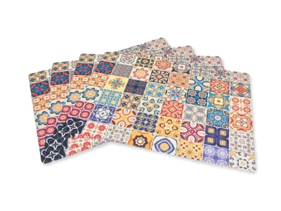 Order water resistant placemats with round corners online
