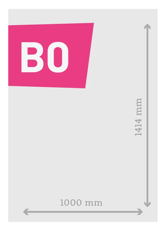 B00 Paper How big is B0? | Print&Bind