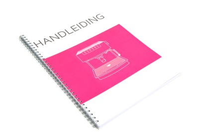 Have your manual printed in high quality