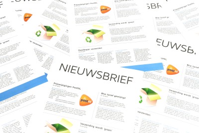 Print your newsletter in color or black and white