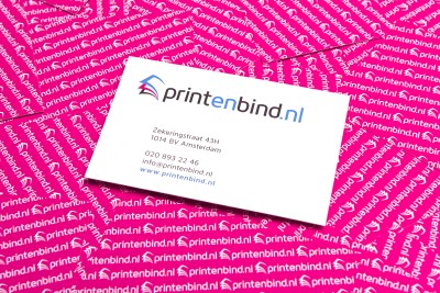 Upload the own design of your business card easily online