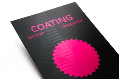 High gloss coating for your documents