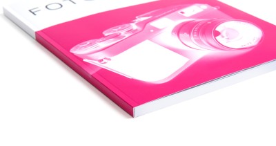 Cropped or cutted book: borderless printing