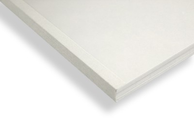 White linen thermal binding