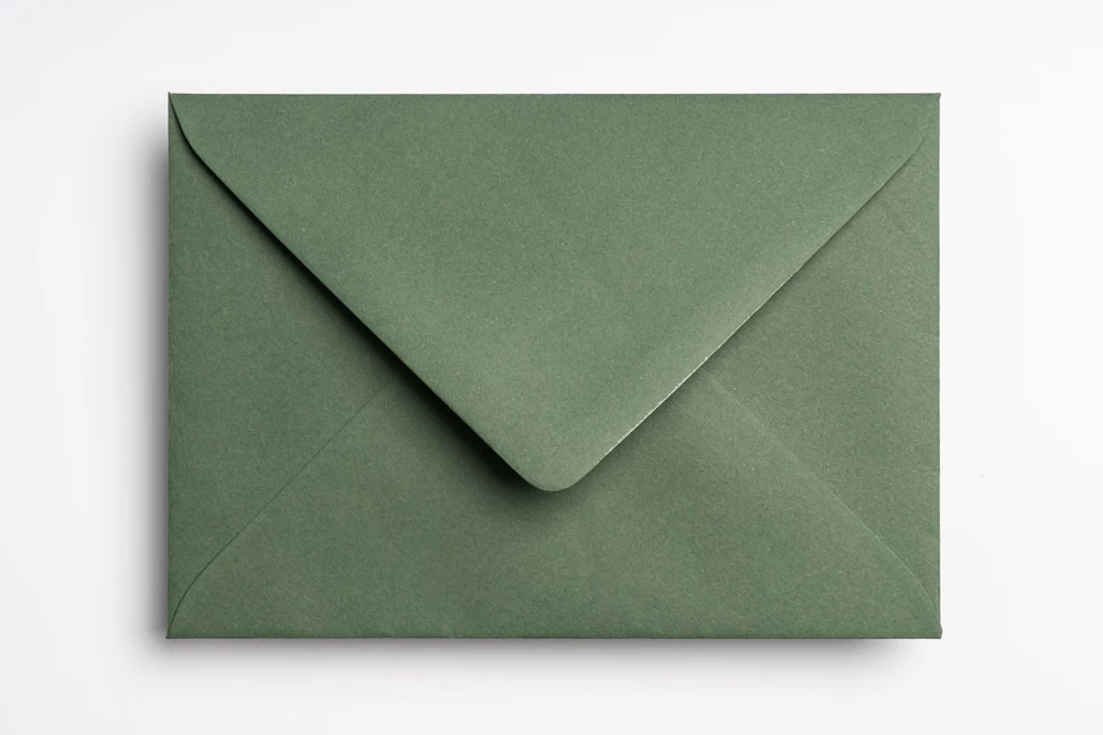 Envelop Donker Groen