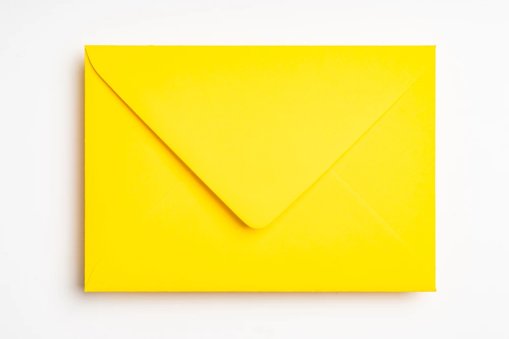 Envelop Boterbloem Geel