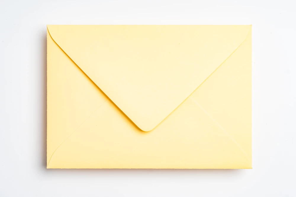Envelop Licht Geel