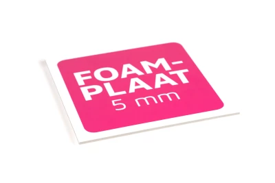 Foamboards are available in 5 mm