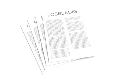 Cheaply order your small and large quantities of loose pages online
