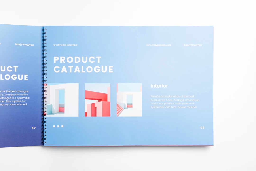 Print catalog fast and affordable at home Print&Bind