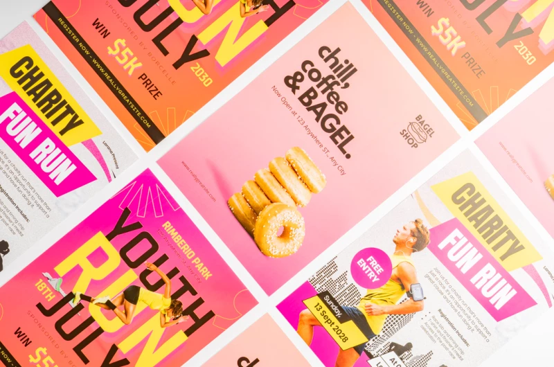 Stel je eigen flyers samen