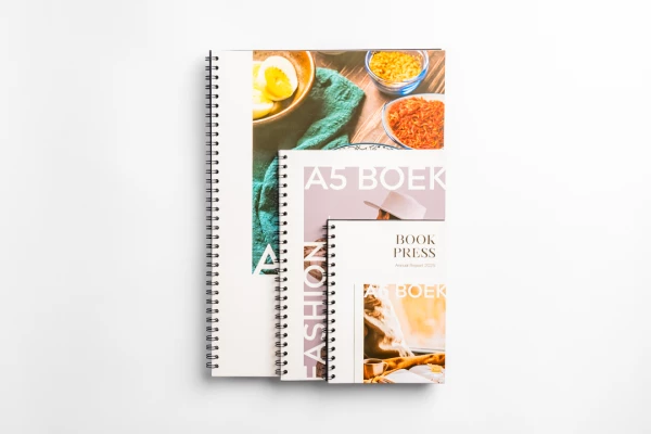 Perfect & wire-o binding in multiple sizes