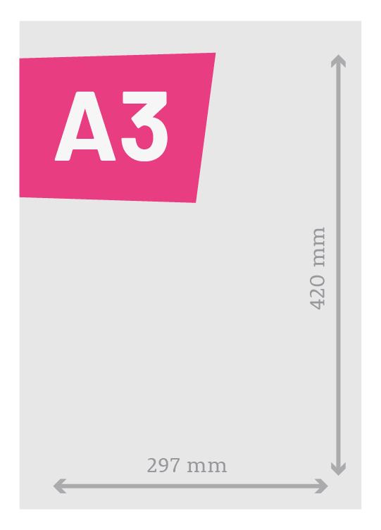Hoe groot is A3 papierformaat? | Print&Bind