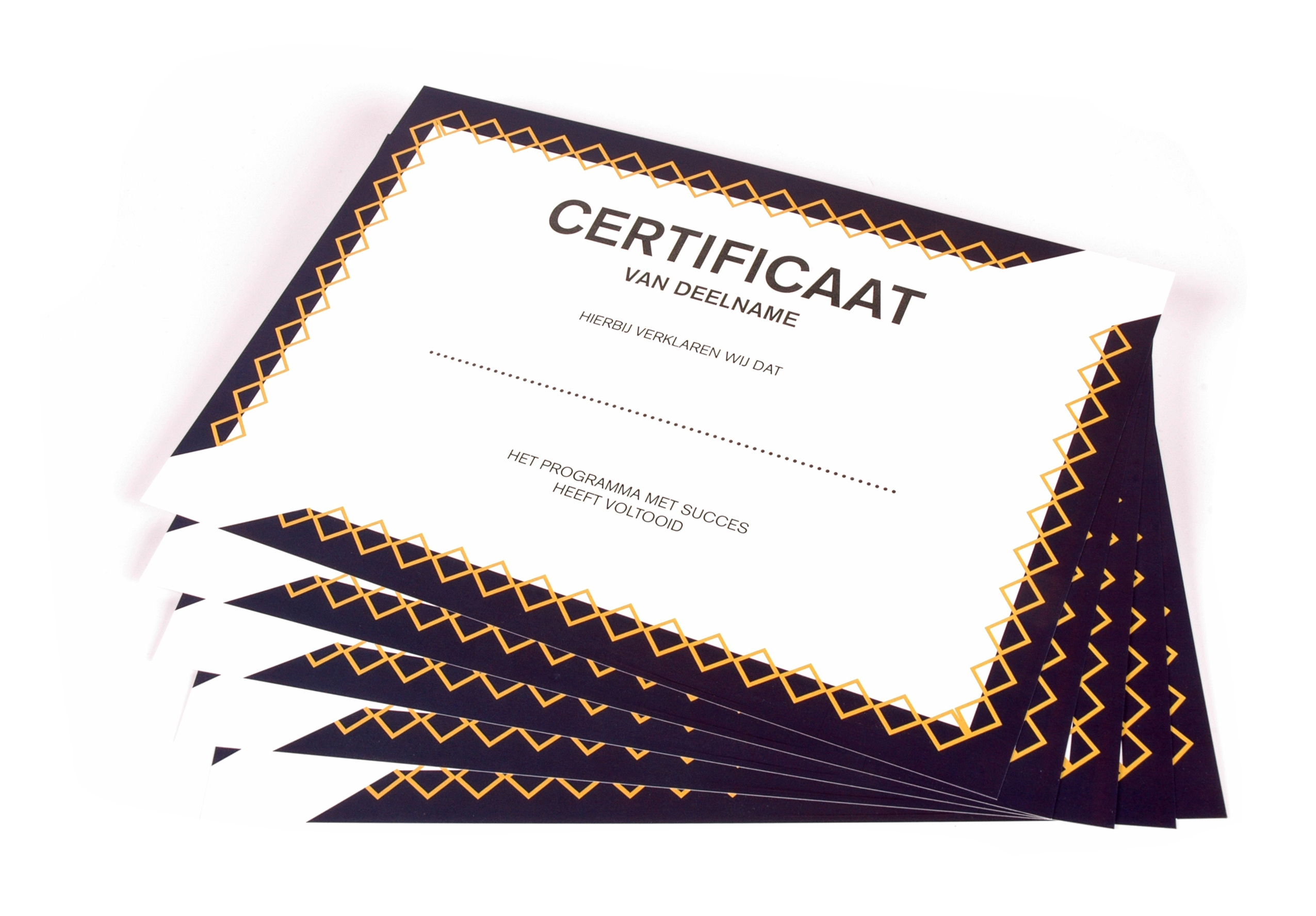 klant Ontwarren verfrommeld Online certificaat printen: gemakkelijk en snel | Print&Bind