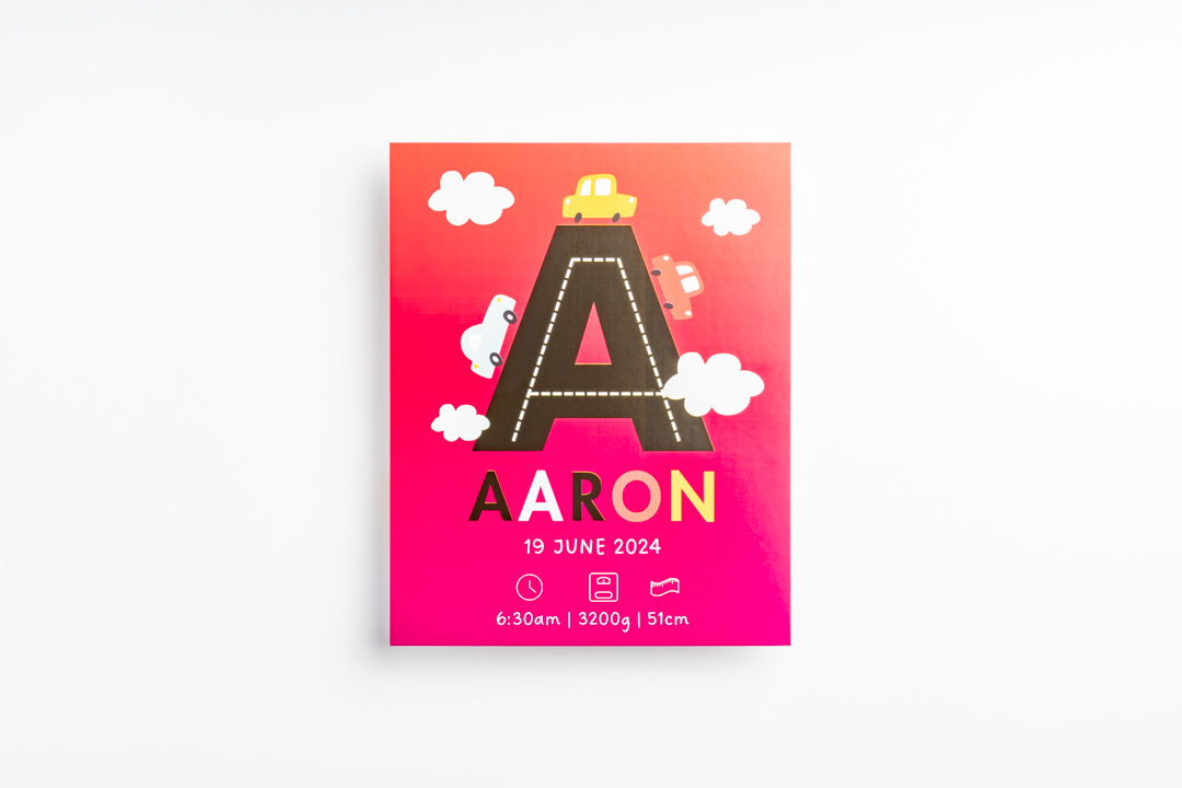 Print birth cards with photo | Print&amp;Bind