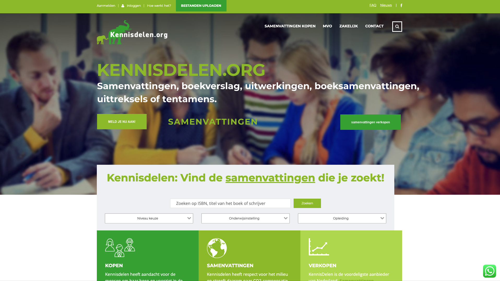 Kennisdelen.org-samenvattingen