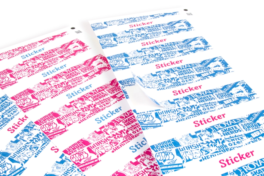 Order stickers online high quality & lowpriced Printenbind.nl