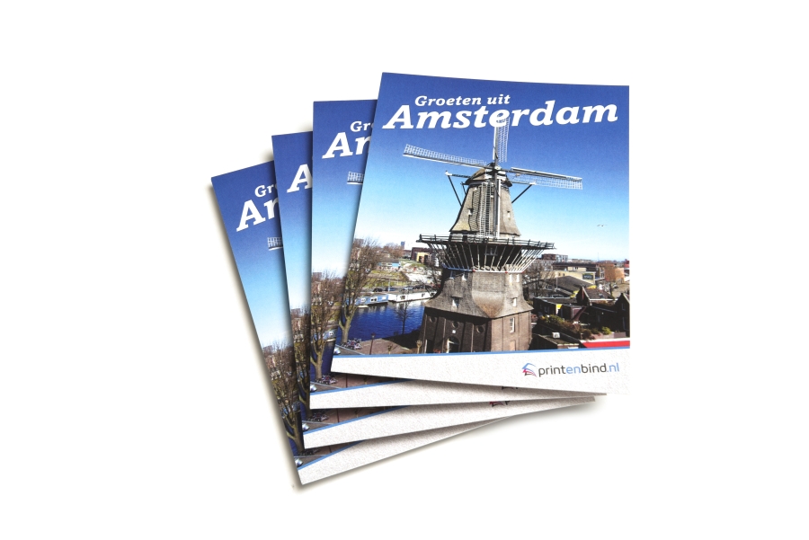 Let/'s Go to Amsterdam Holiday Gift Idea greeting card A6