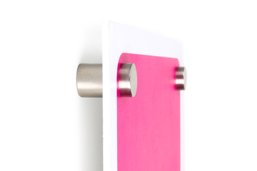 Stainless steel spacer order cheap online Printenbind.nl